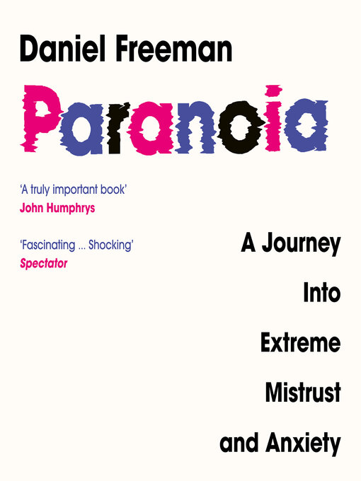 Title details for Paranoia by Daniel Freeman - Available